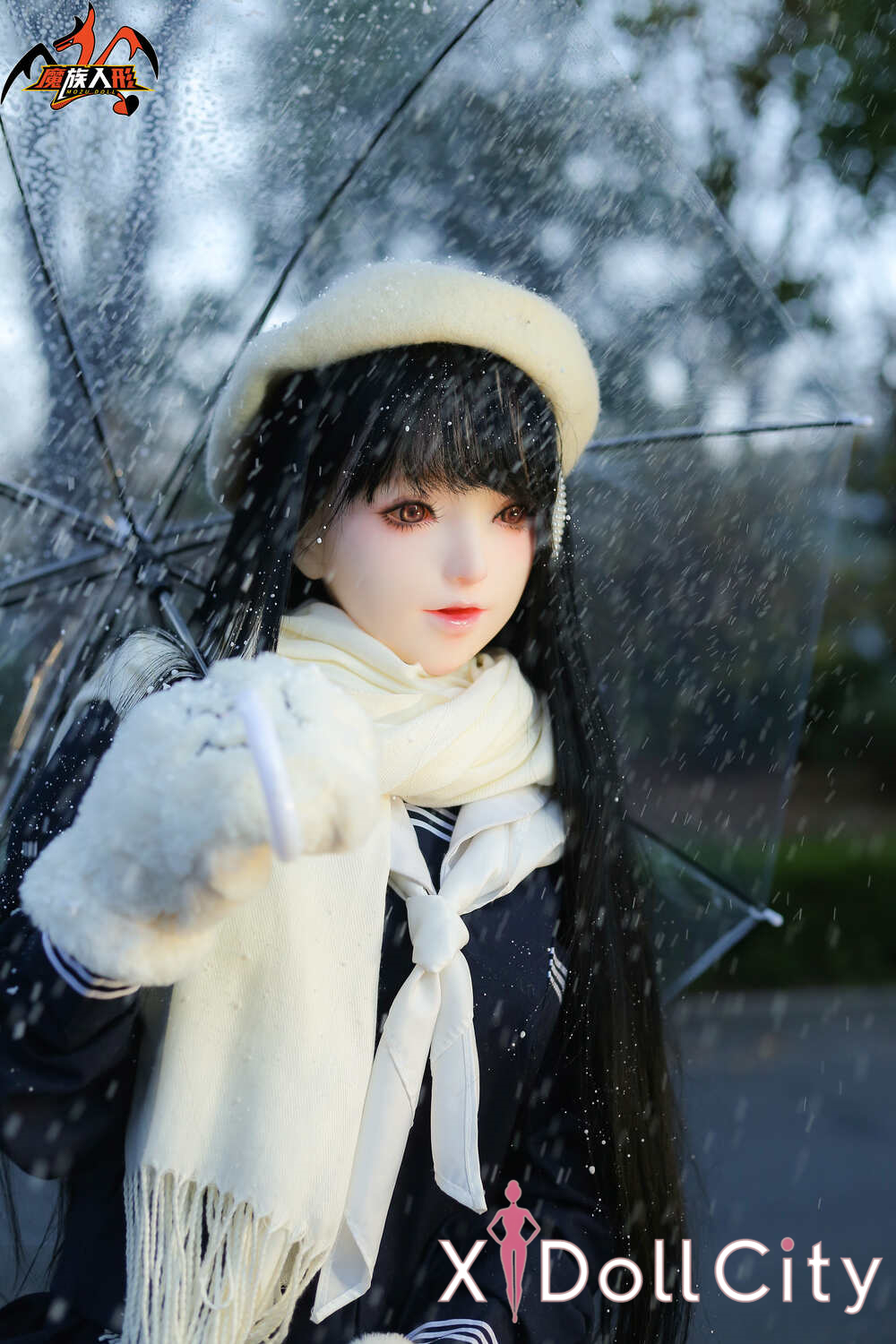 MOZU Doll 阿久 145cm 成人スタイルラブドール 制服姿の恥ずかしがり屋 TPE製 ラブドール良乳