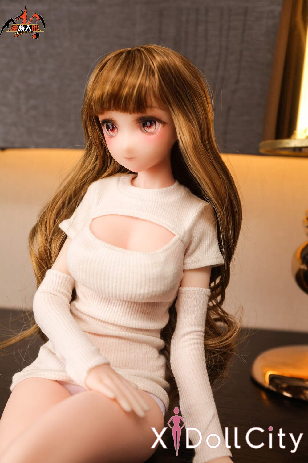 MOZU Doll 小珍妮 成人スタイルラブドール 可愛い フルシリコン製 ラブドール貧乳