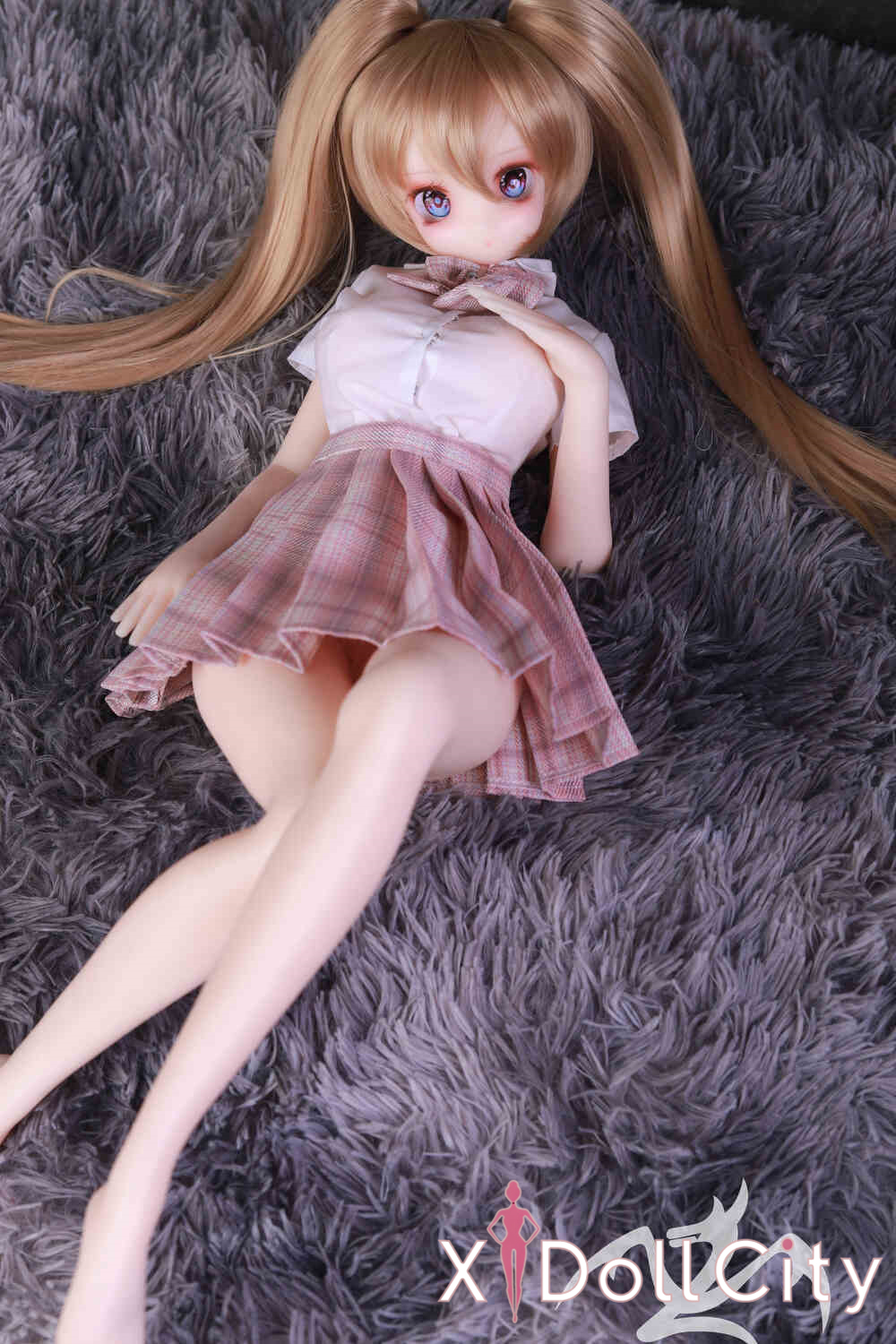 MOZU Doll 小爱 成人スタイルラブドール 制服スタイル フルシリコン製 ラブドール貧乳