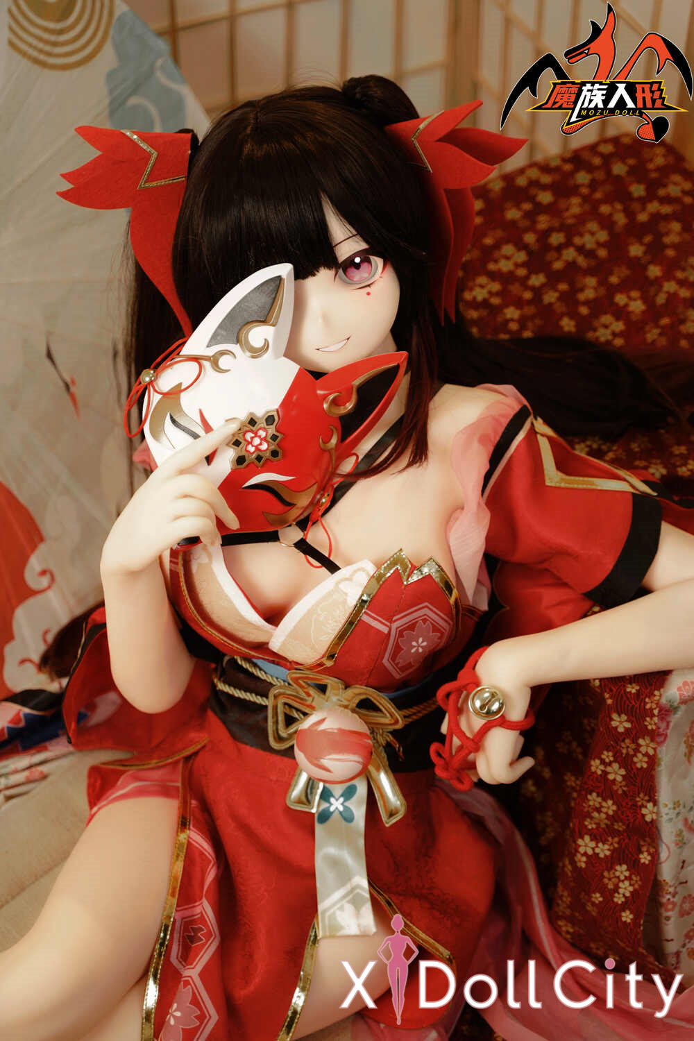 MOZU Doll 星火 148cm 成人スタイルラブドール セクシー ビニールヘッド＋TPEボディ ラブドール貧乳