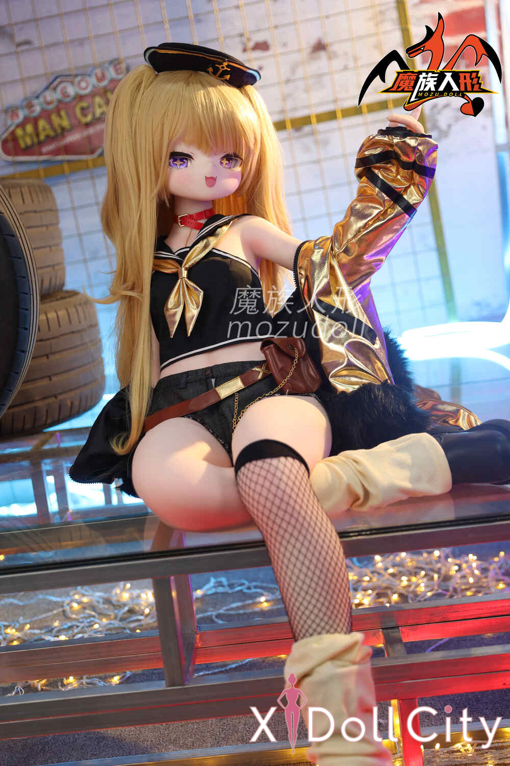 MOZU Doll 貝蒂 成人スタイルラブドール ロリ ビニールヘッド&軟質ヘッド＋TPEボディ ラブドール貧乳
