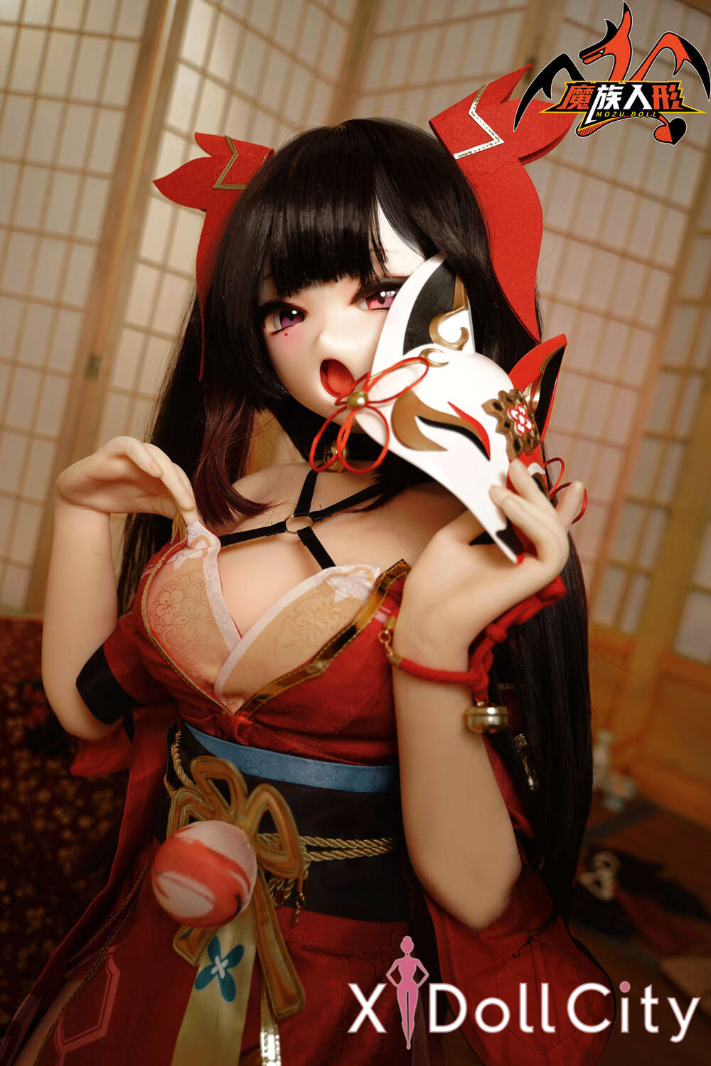 MOZU Doll 星火 148cm 成人スタイルラブドール セクシー ビニールヘッド＋TPEボディ ラブドール貧乳