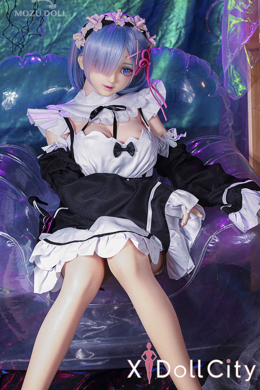 MOZU Doll 小姆 145cm 成人スタイルラブドール 甘く癒す可憐な TPE製 ラブドール良乳