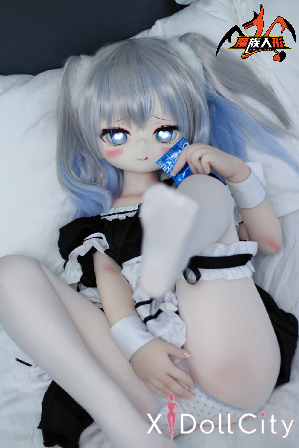 MOZU Doll 未来 成人スタイルラブドール ロリ ビニールヘッド&軟質ヘッド＋TPEボディ ラブドール貧乳