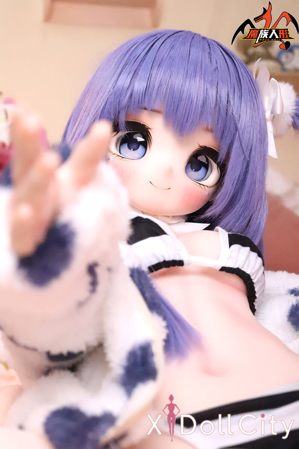 MOZU Doll 小薰 成人スタイルラブドール ロリ ビニールヘッド&軟質ヘッド＋TPEボディ ラブドール貧乳