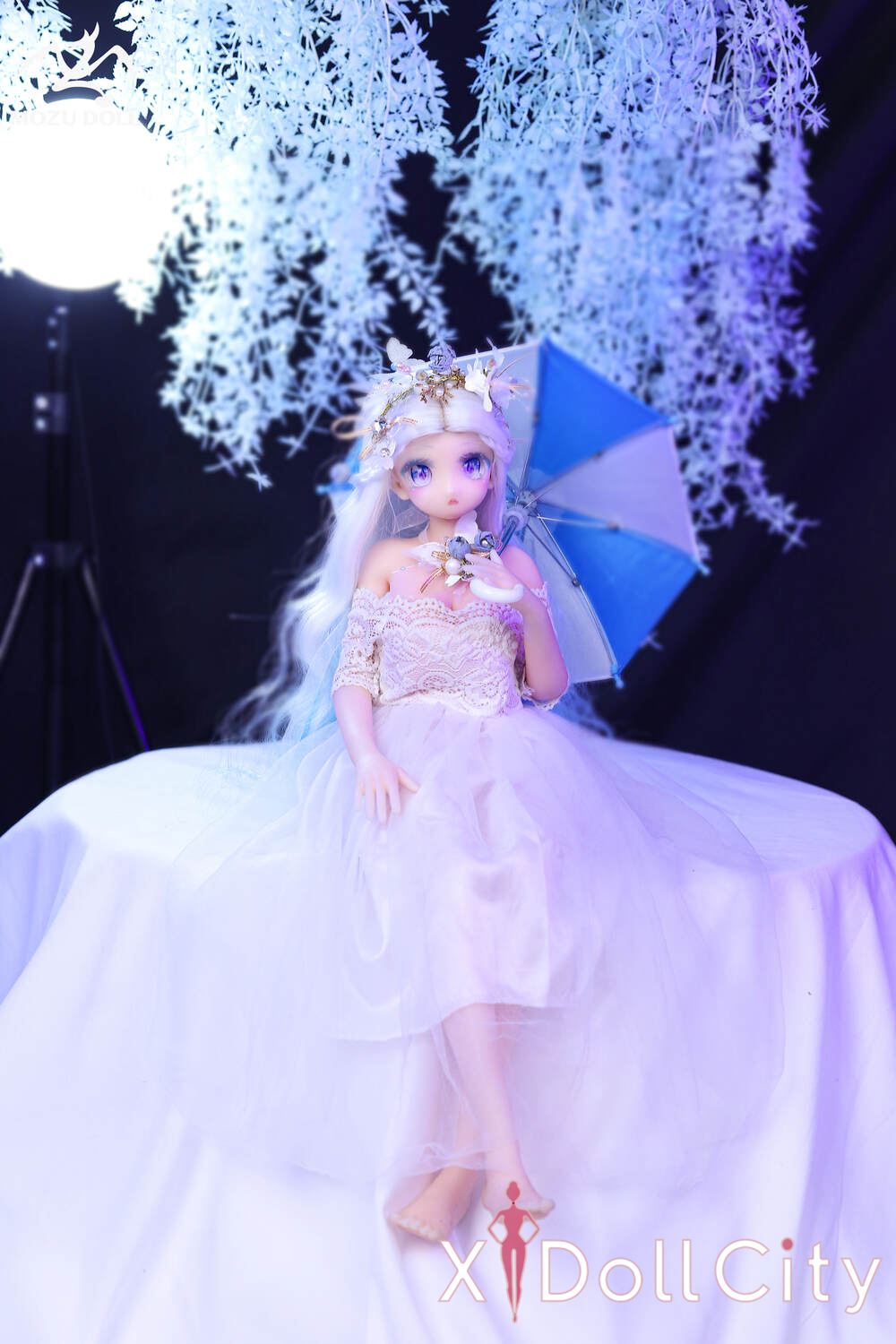 MOZU Doll 晶晶 成人スタイルラブドール 可愛い フルシリコン製 ラブドール貧乳