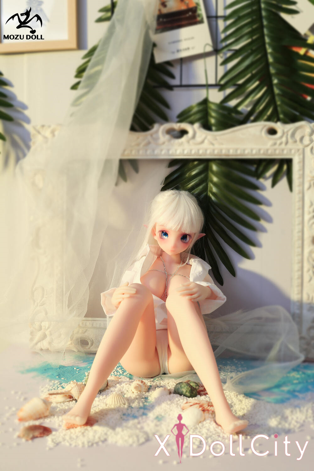 MOZU Doll 雪儿 成人スタイルラブドール エルフ フルシリコン製 ラブドール貧乳