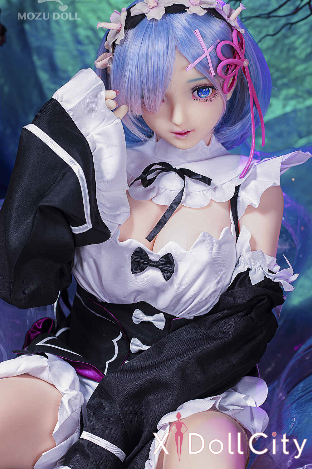 MOZU Doll 小姆 145cm 成人スタイルラブドール 甘く癒す可憐な TPE製 ラブドール良乳