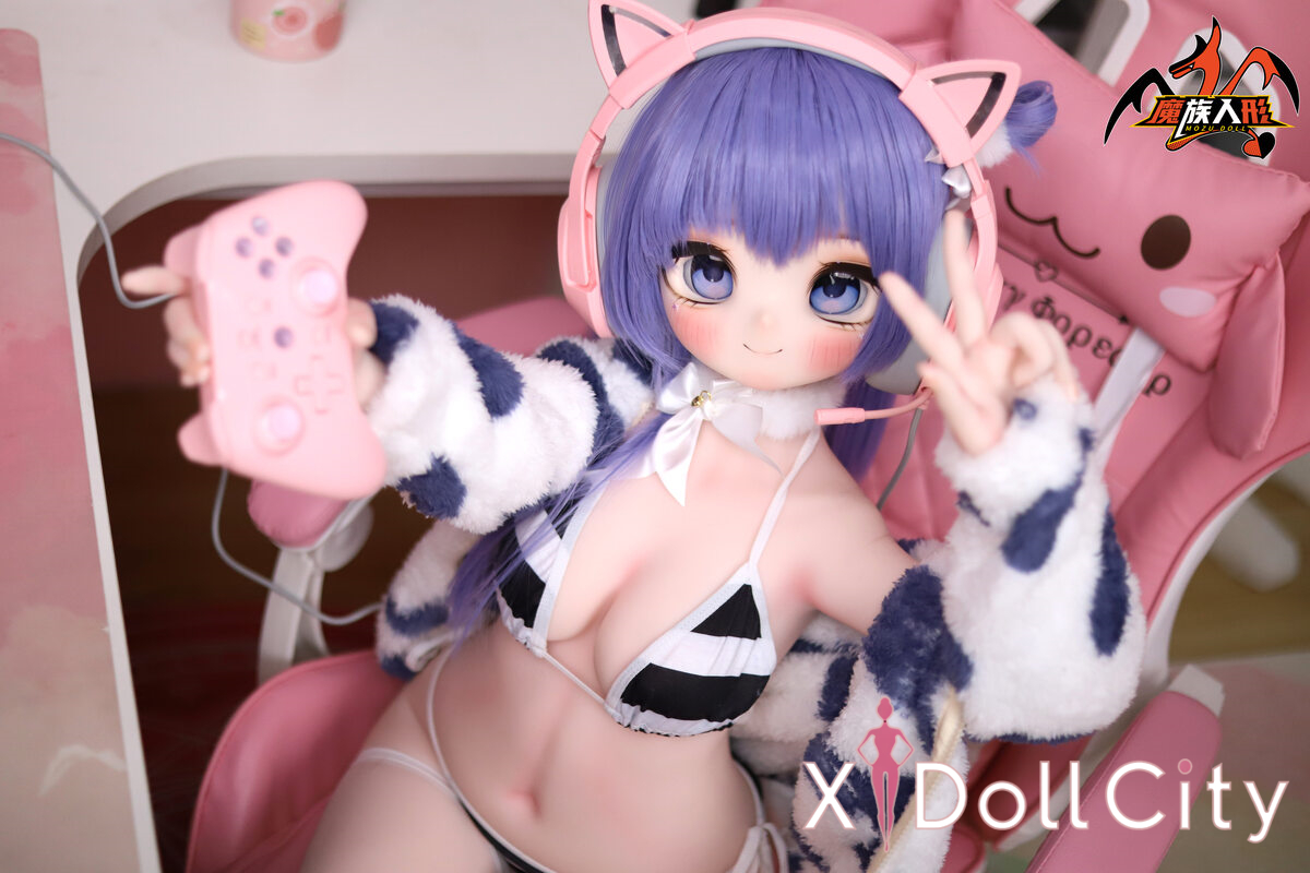 MOZU Doll 小薰 成人スタイルラブドール ロリ ビニールヘッド&軟質ヘッド＋TPEボディ ラブドール貧乳
