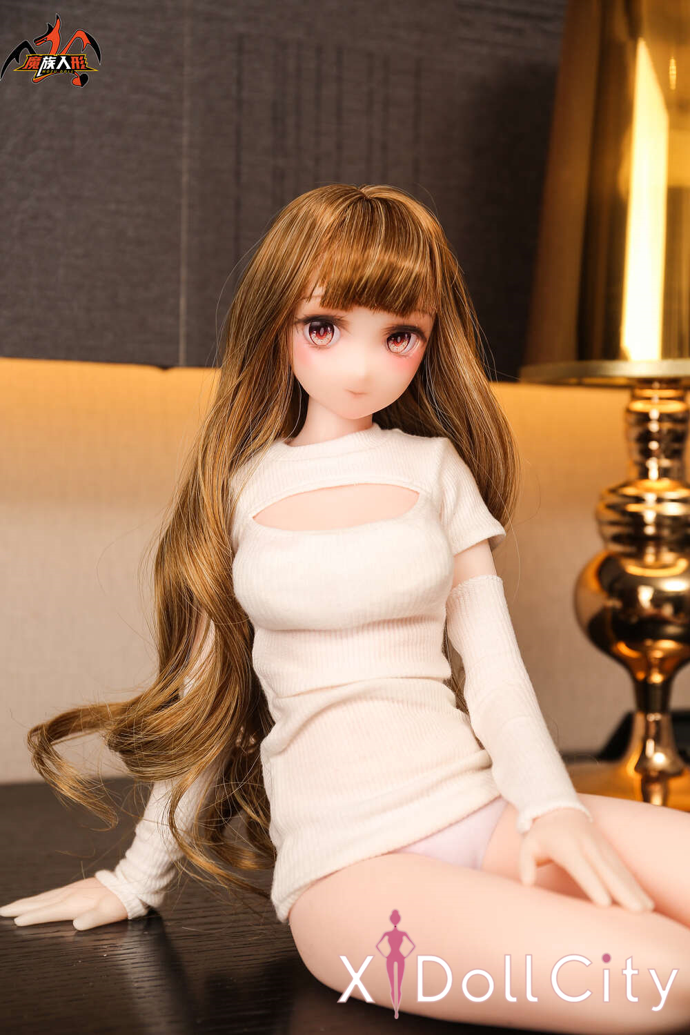 MOZU Doll 小珍妮 成人スタイルラブドール 可愛い フルシリコン製 ラブドール貧乳