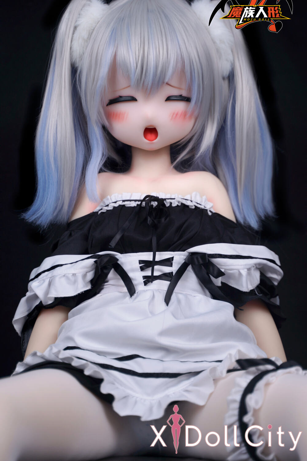 MOZU Doll 未来 成人スタイルラブドール ロリ ビニールヘッド&軟質ヘッド＋TPEボディ ラブドール貧乳