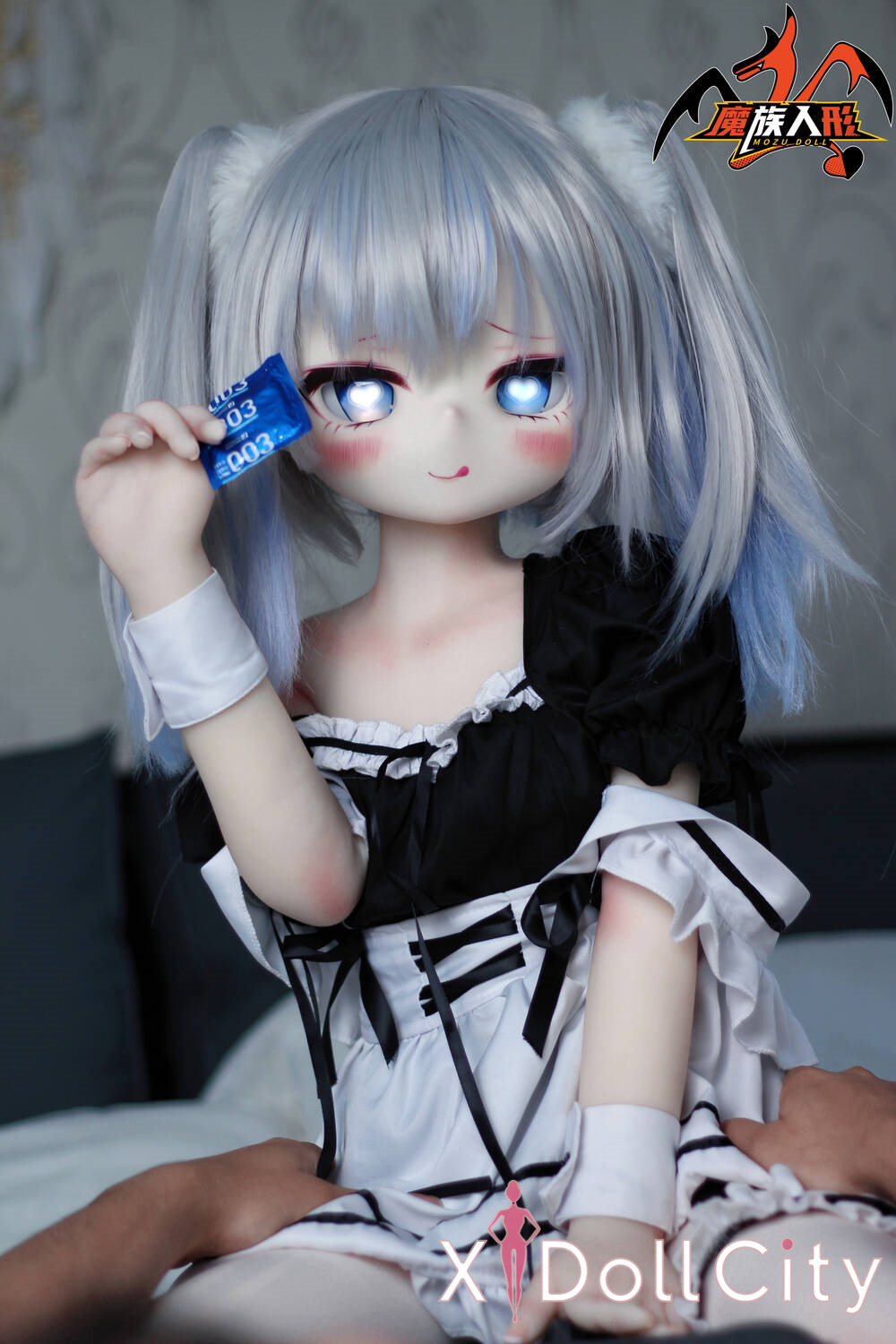 MOZU Doll 未来 成人スタイルラブドール ロリ ビニールヘッド&軟質ヘッド＋TPEボディ ラブドール貧乳