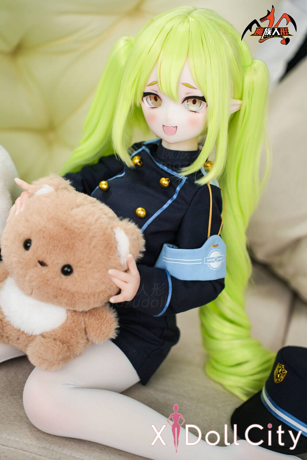 MOZU Doll 小望 成人スタイルラブドール 可愛い ビニールヘッド＋シリコンボディ ラブドール貧乳