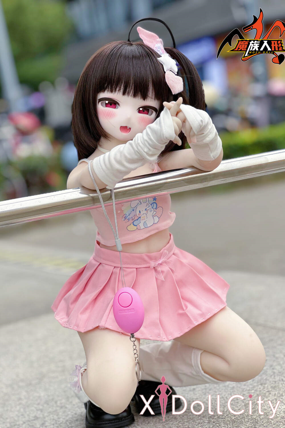 MOZU Doll 美夜 成人スタイルラブドール キュートなミニ ビニールヘッド＋TPEボディ ラブドール貧乳