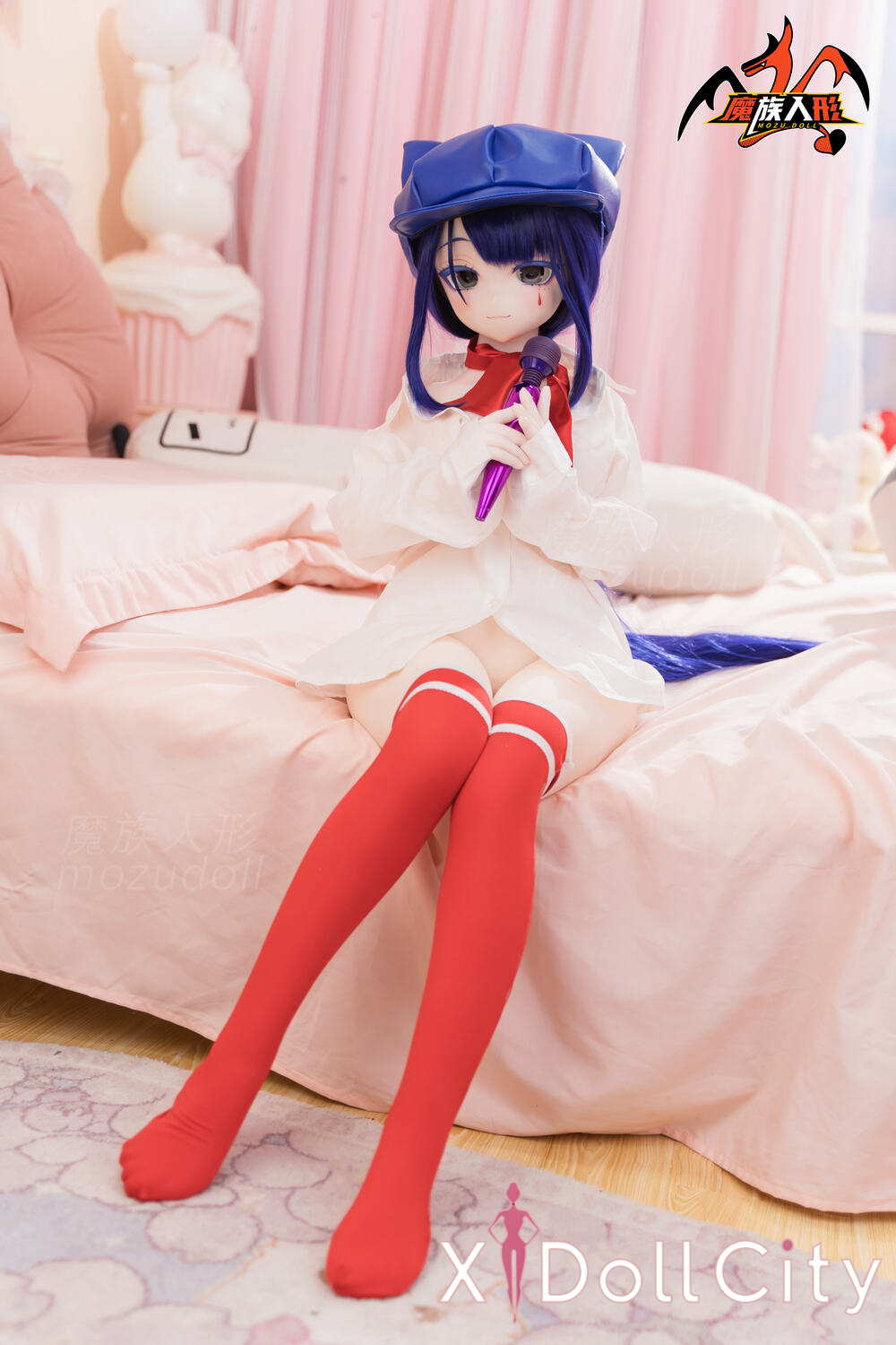 MOZU Doll 米拉 成人スタイルラブドール 可愛い ビニールヘッド＋TPEボディ ラブドール貧乳