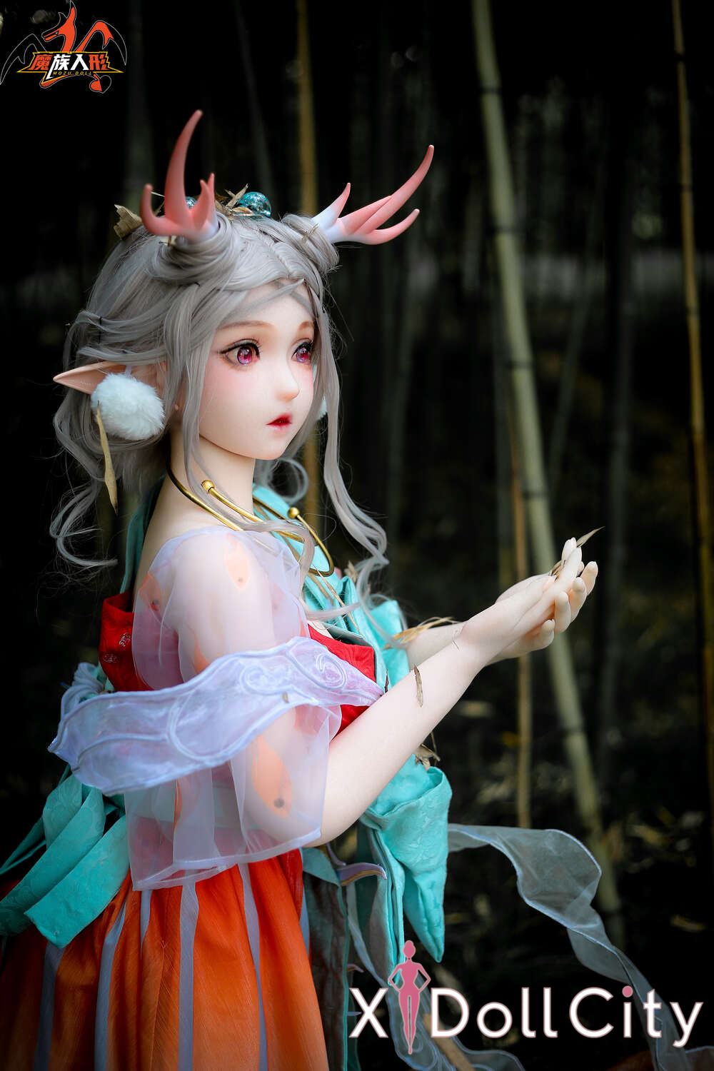 MOZU Doll 瑶儿 145cm 成人スタイルラブドール 幻想的で優雅なアニメ TPE製 ラブドール良乳