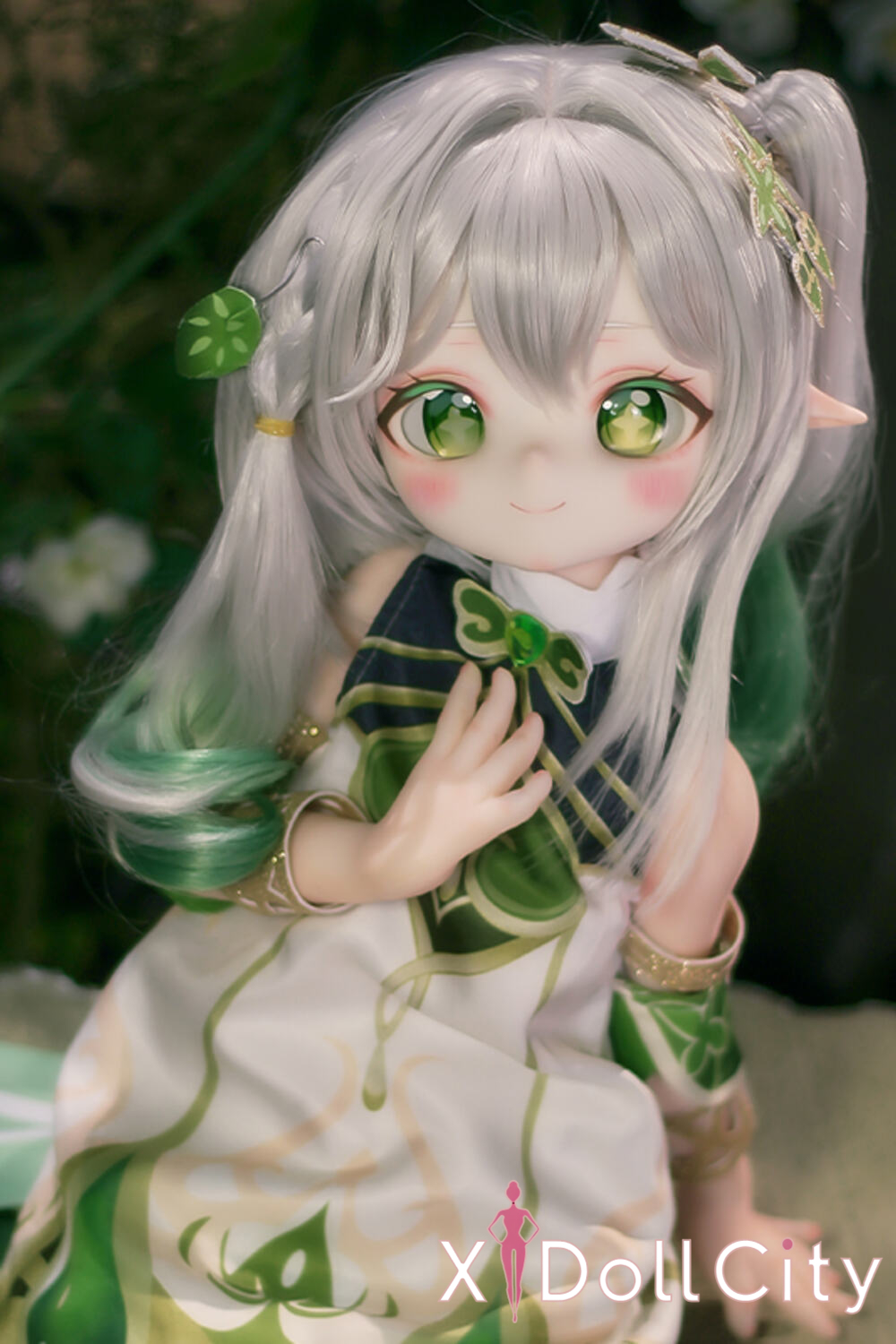 MOZU Doll 小草 成人スタイルラブドール アニメ キュートなアニメ風 ビニールヘッド＋TPEボディ ラブドール貧乳