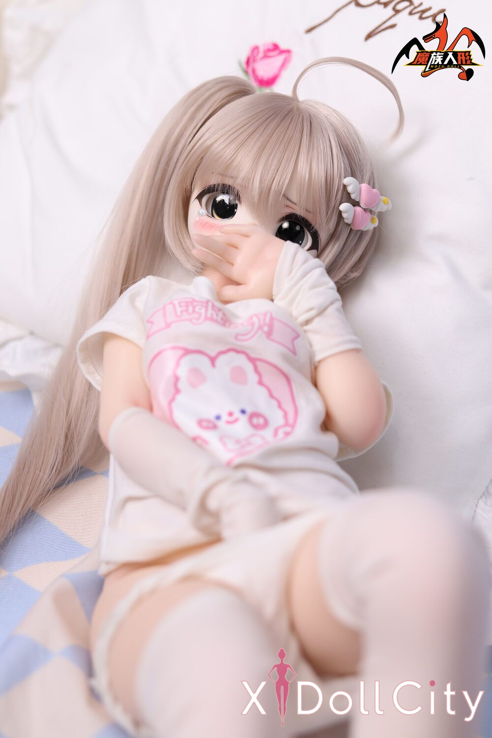 MOZU Doll 比奈 成人スタイルラブドール 可愛い ビニールヘッド+シリコンボディ ラブドール貧乳