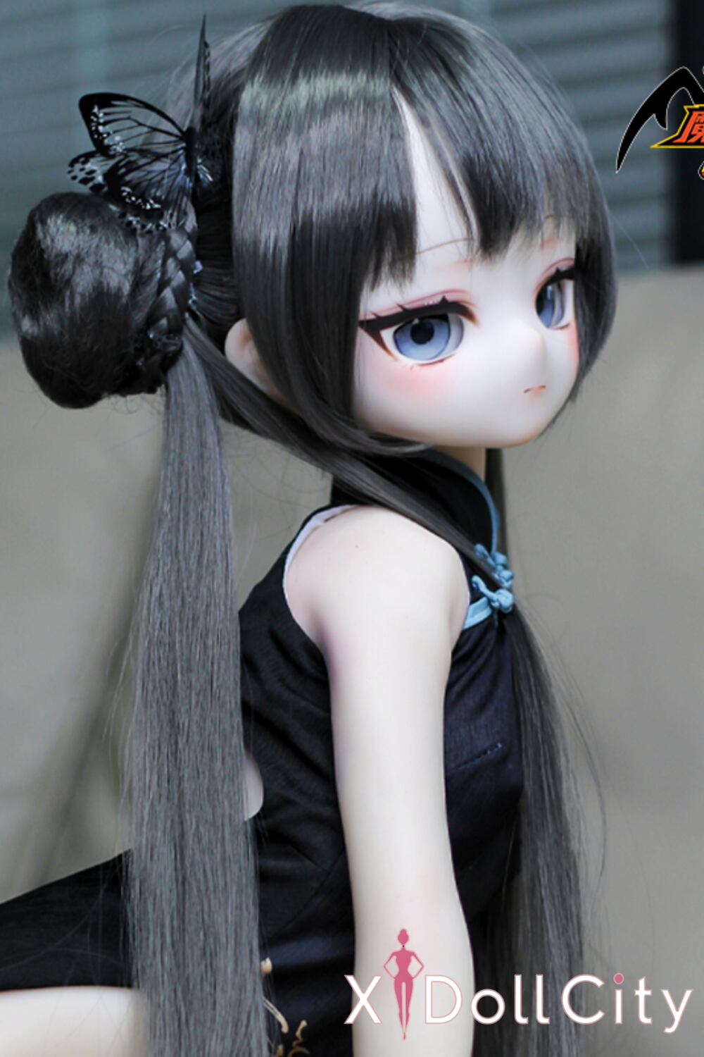 MOZU Doll 非笑 成人スタイルラブドール 可愛い ビニールヘッド＋TPEボディ ラブドール貧乳