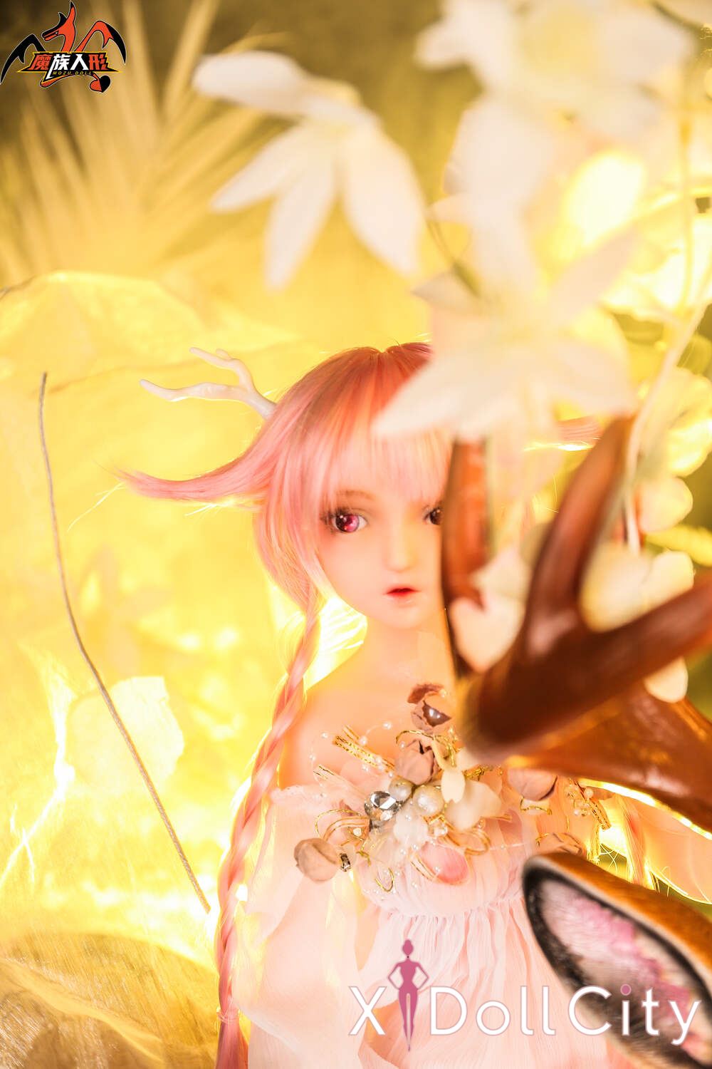 MOZU Doll 瑶儿 成人スタイルラブドール 可愛い フルシリコン製 ラブドール貧乳