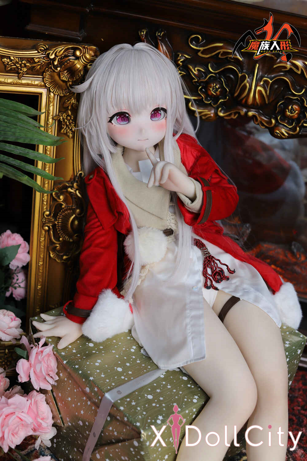 MOZU Doll 凯拉 成人スタイルラブドール アニメ ビニールヘッド＋TPEボディ ラブドール貧乳