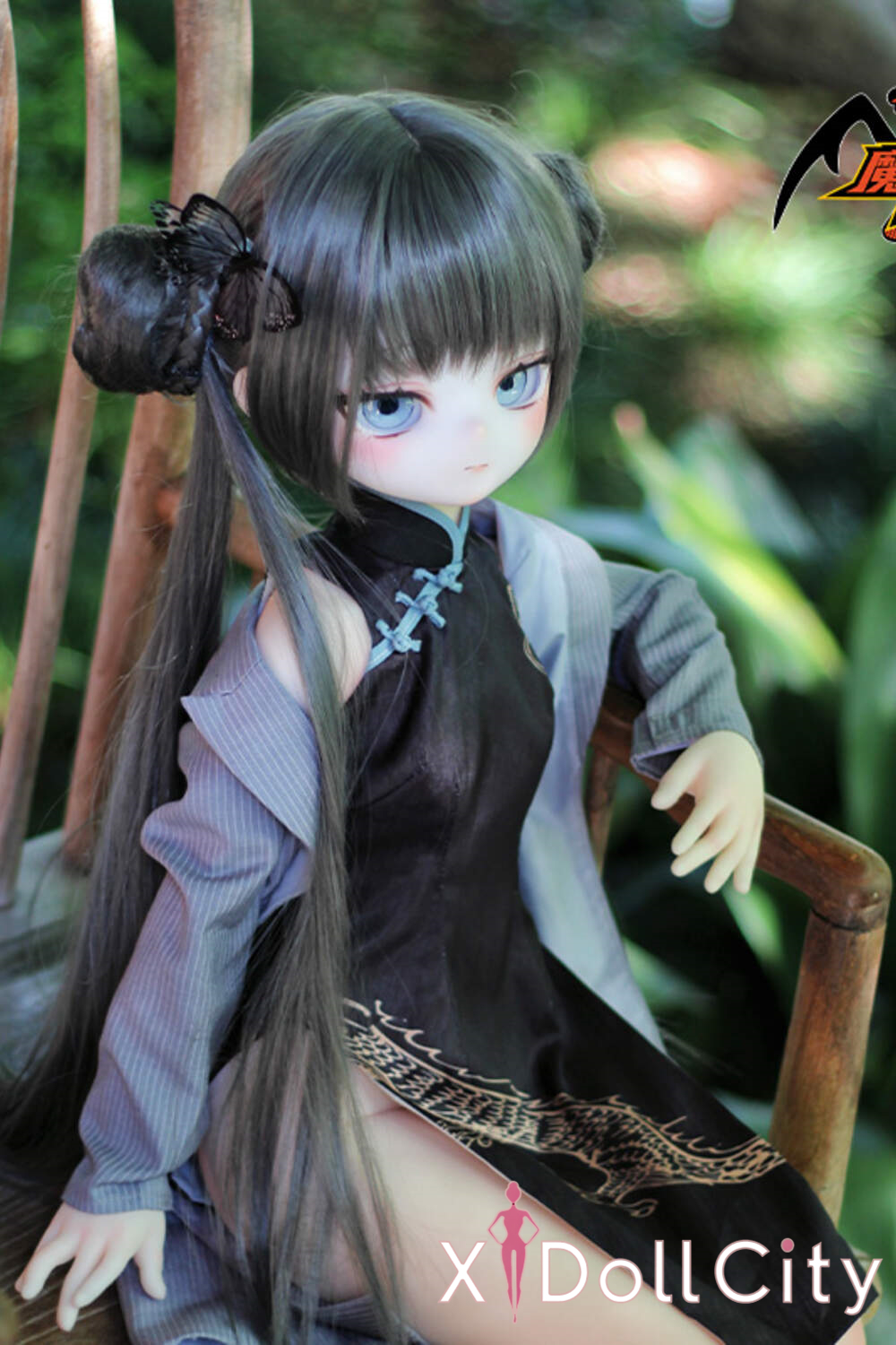 MOZU Doll 非笑 成人スタイルラブドール 可愛い ビニールヘッド＋TPEボディ ラブドール貧乳