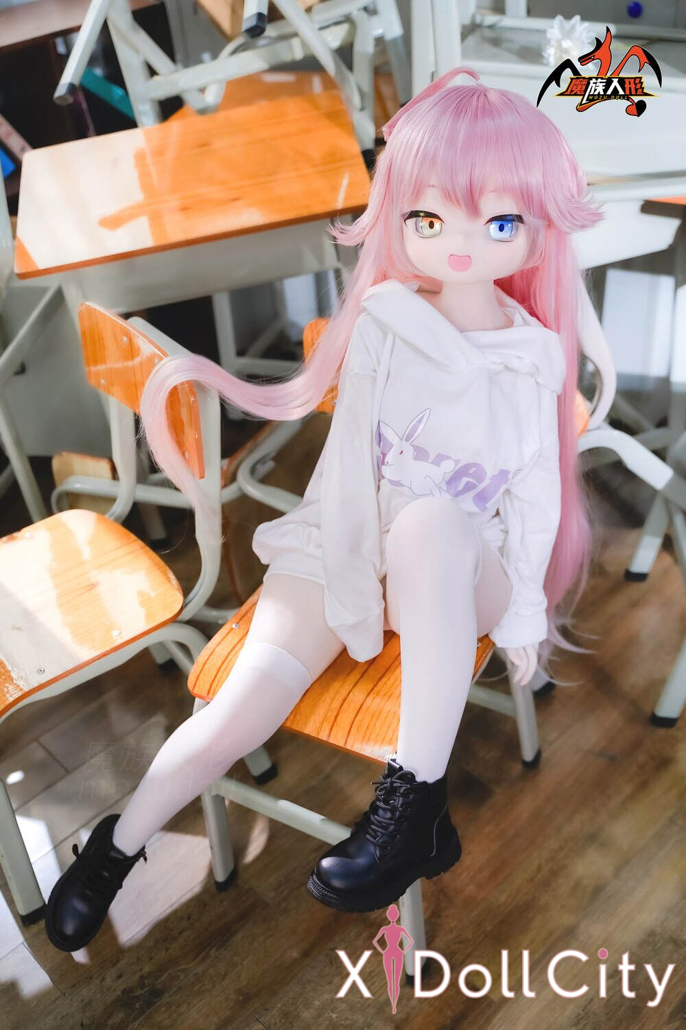 MOZU Doll 星叶 成人スタイルラブドール ロリ ビニールヘッド&軟質ヘッド＋TPEボディ ラブドール貧乳