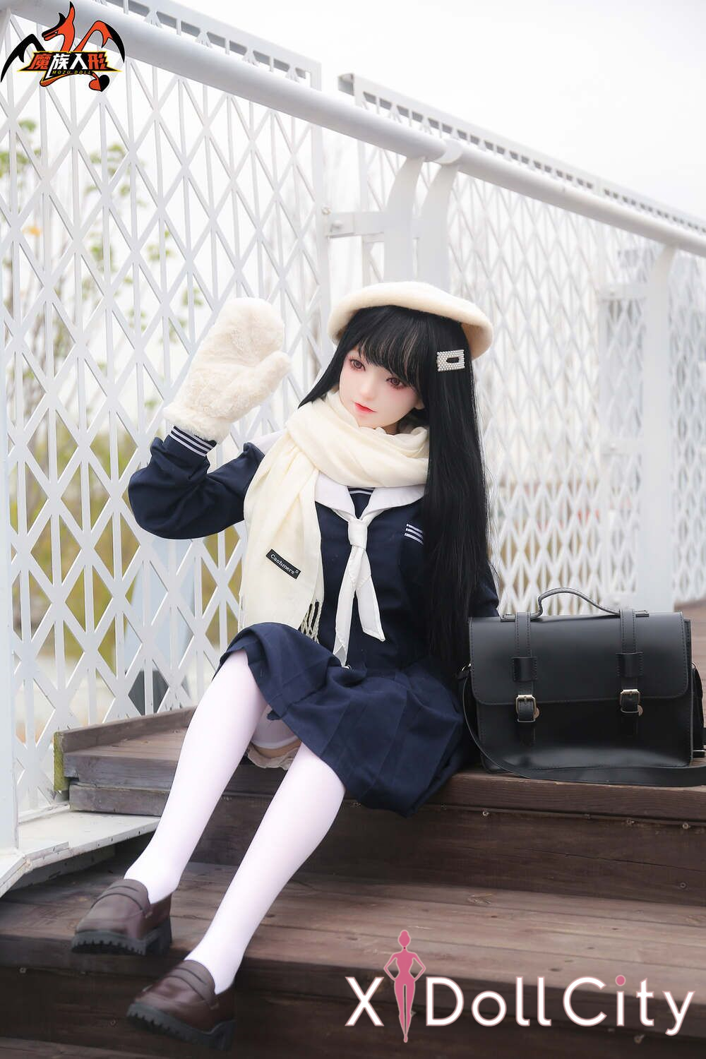 MOZU Doll 阿久 145cm 成人スタイルラブドール 制服姿の恥ずかしがり屋 TPE製 ラブドール良乳