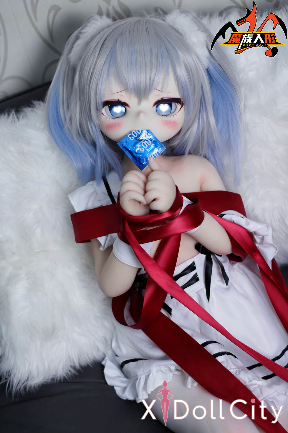 MOZU Doll 未来 成人スタイルラブドール ロリ ビニールヘッド&軟質ヘッド＋TPEボディ ラブドール貧乳