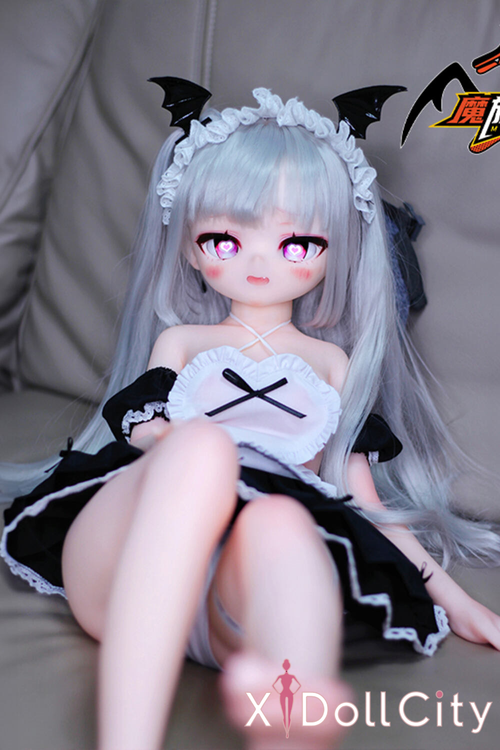 MOZU Doll 爱莉 成人スタイルラブドール 可愛い ビニールヘッド＋TPEボディ ラブドール貧乳