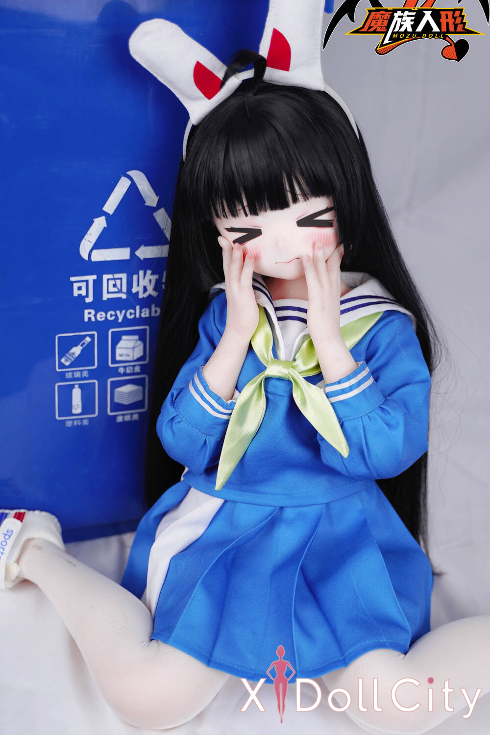 MOZU Doll 美游 成人スタイルラブドール 可愛い ビニールヘッド＋TPEボディ ラブドール貧乳