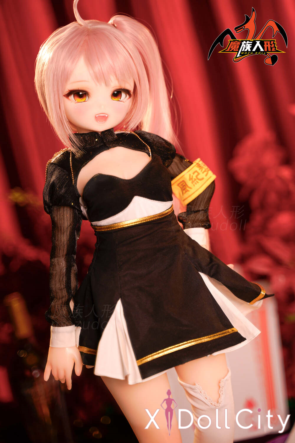 MOZU Doll 琥珀 成人スタイルラブドール 可愛い ビニールヘッド＋シリコンボディ ラブドール貧乳