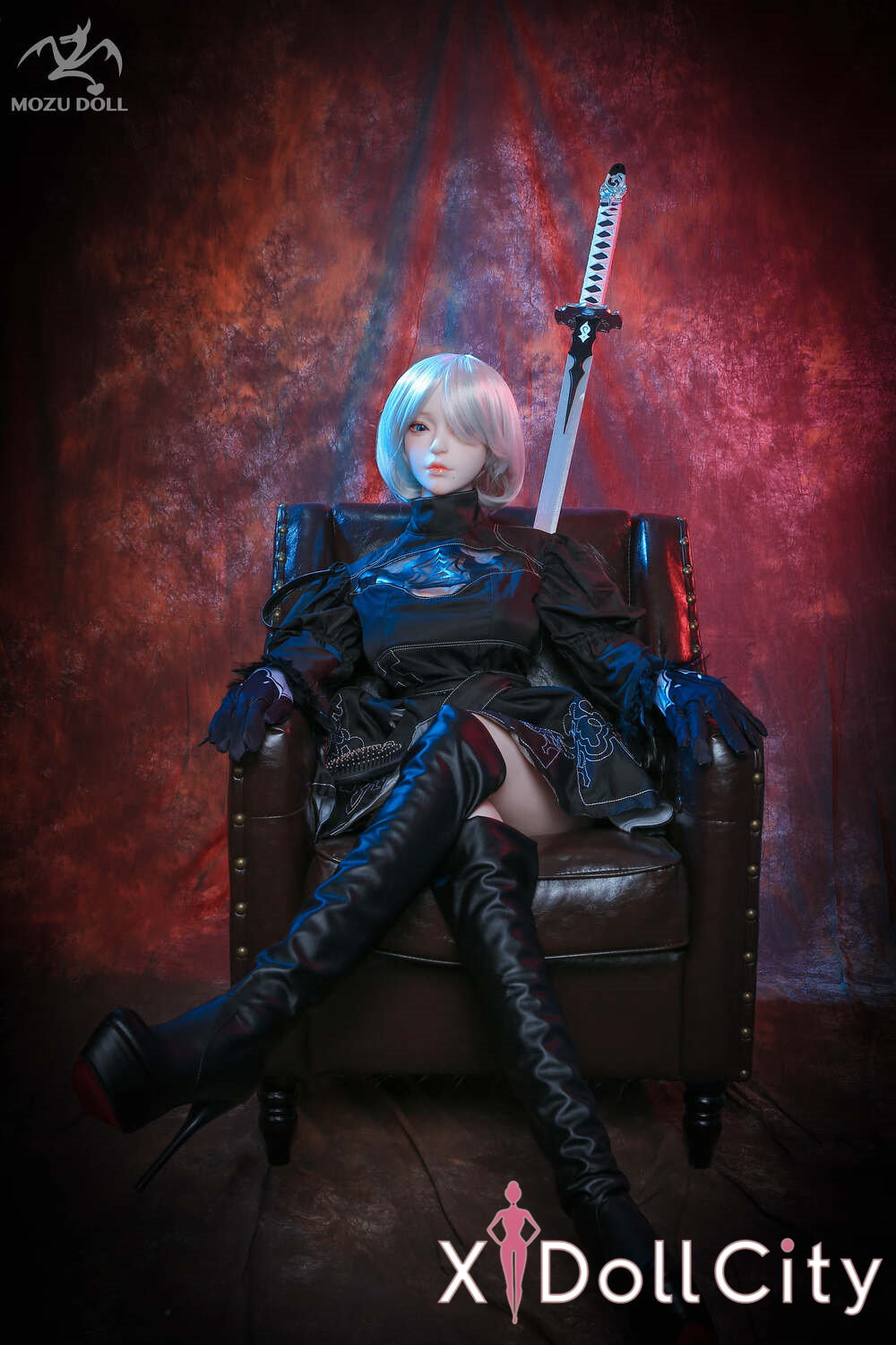 MOZU Doll 2B 163cm アニメ世界の戦う美少女 TPE製 ラブドール巨乳