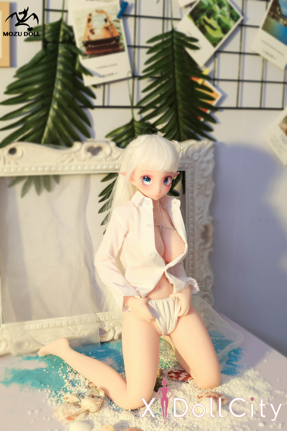MOZU Doll 雪儿 成人スタイルラブドール エルフ フルシリコン製 ラブドール貧乳