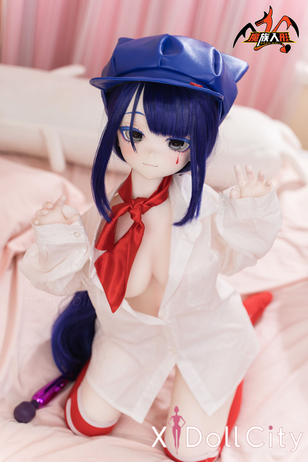 MOZU Doll 米拉 成人スタイルラブドール 可愛い ビニールヘッド＋TPEボディ ラブドール貧乳