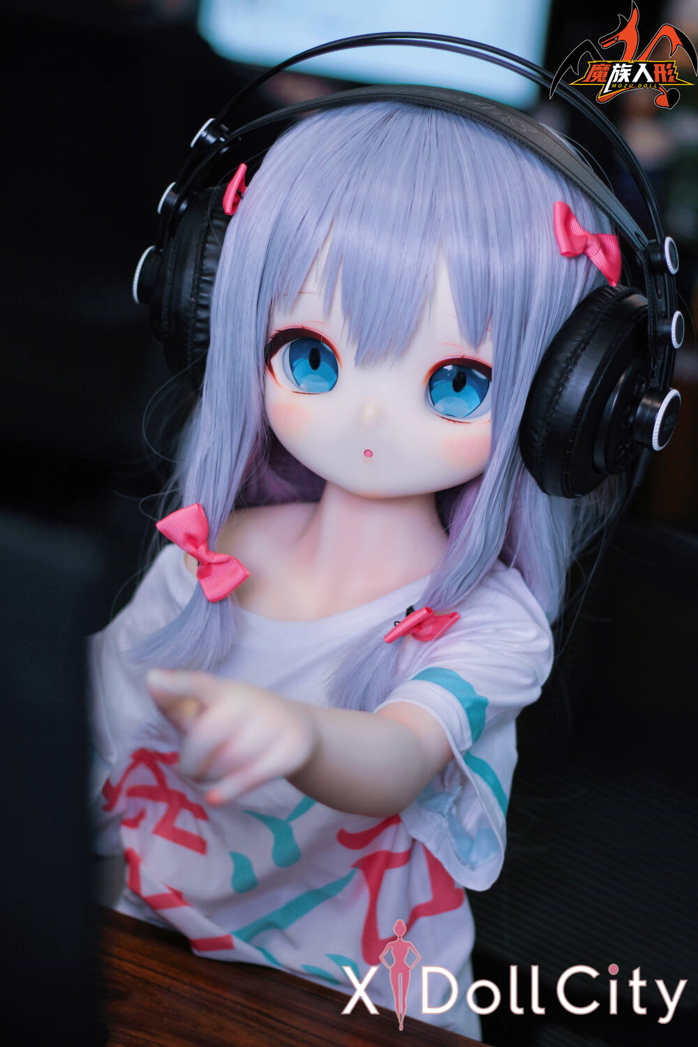 MOZU Doll 和泉纱雾 成人スタイルラブドール 可愛いアニメ系 ビニールヘッド＋TPEボディ ラブドール貧乳