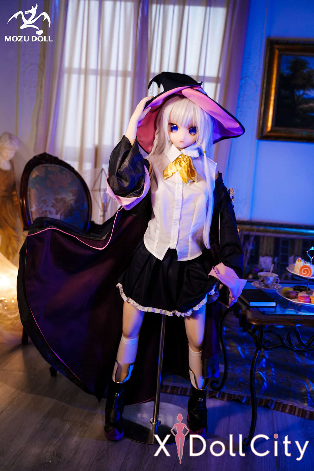 MOZU Doll 小伊 145cm 成人スタイルラブドール 神秘的で可愛い魔法使い TPE製 ラブドール良乳