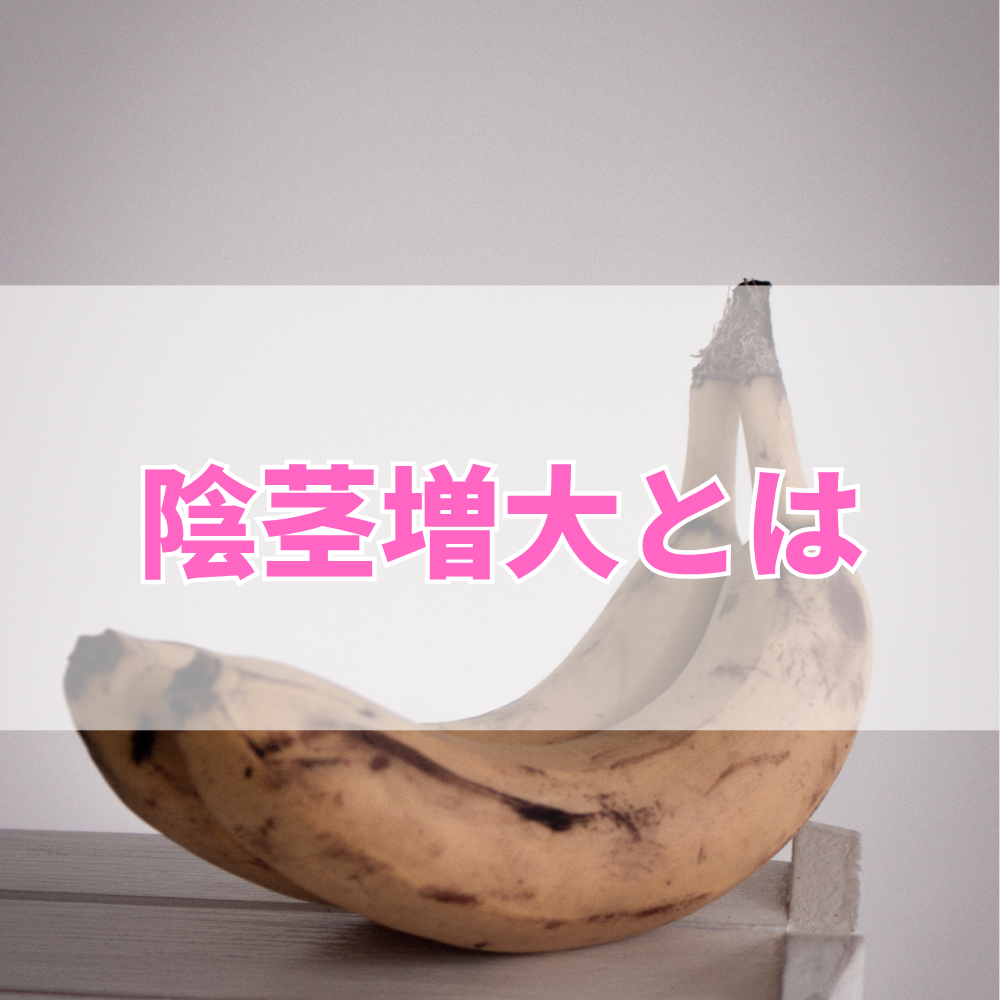 陰茎増大（いんけいぞうだい）とは