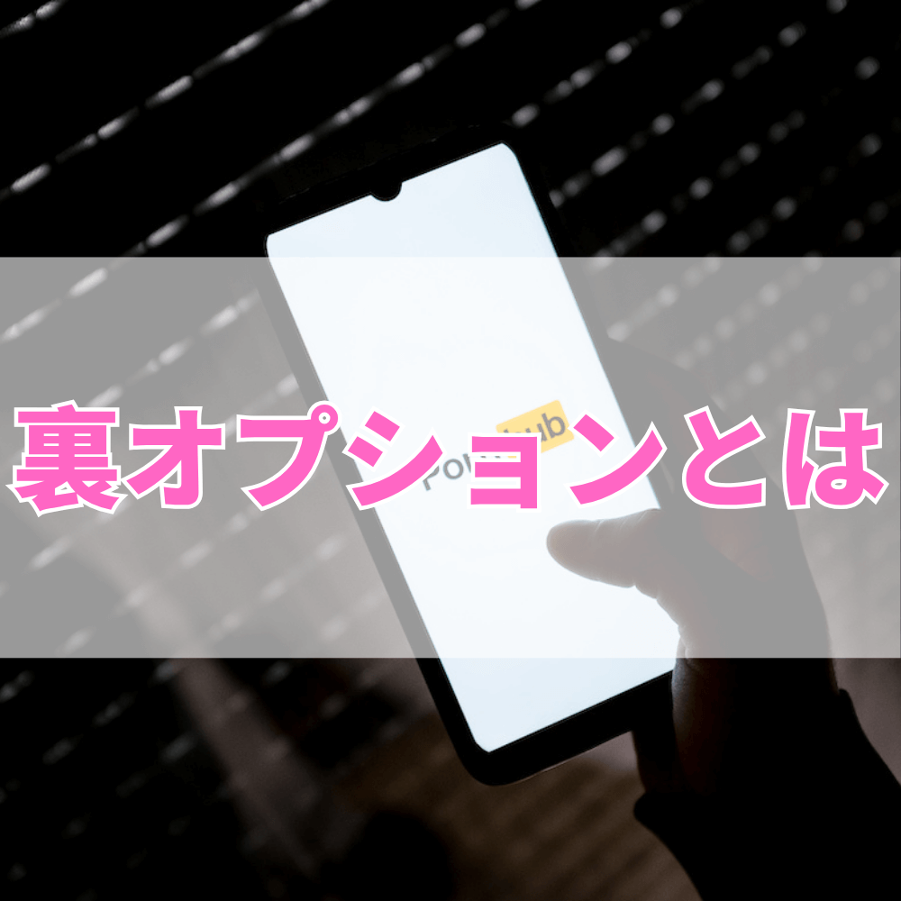 裏オプション（うらおぷしょん）とは