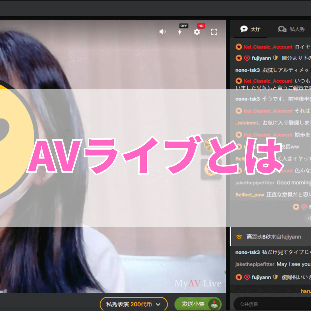 AVライブ（えーぶいらいぶ）とは