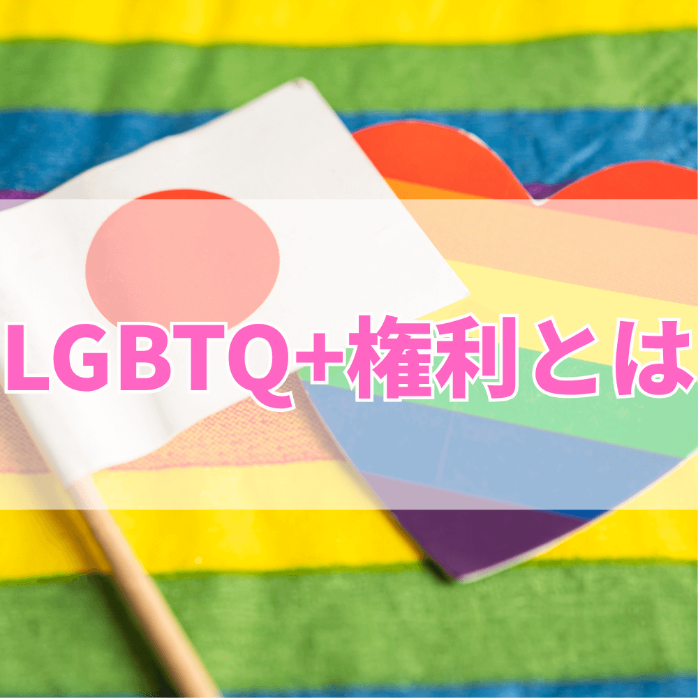 LGBTQ+権利（えるじーびーてぃーきゅーぷらすけんり）とは