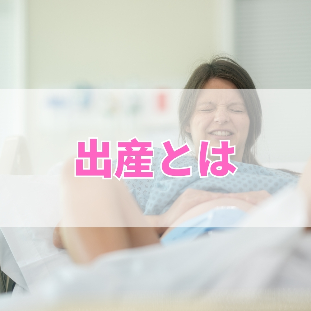 出産（しゅっさん）とは