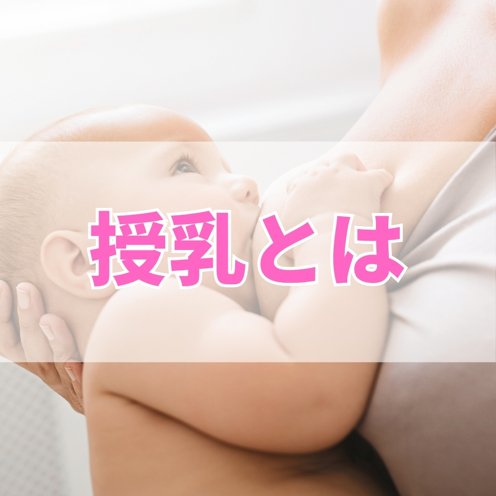 授乳（じゅにゅう）とは