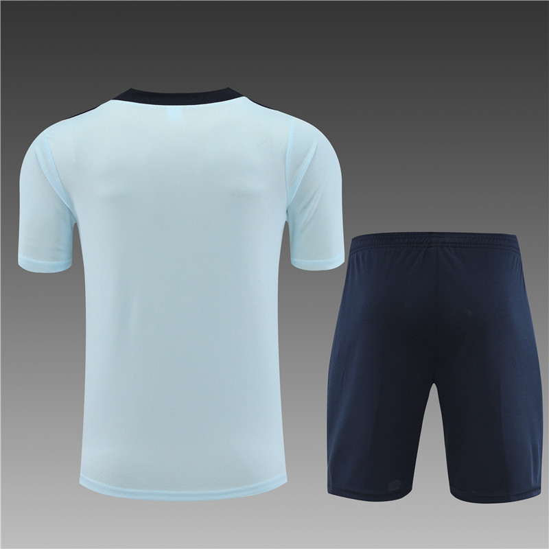 24/25 France short -sleeved Asran training suit