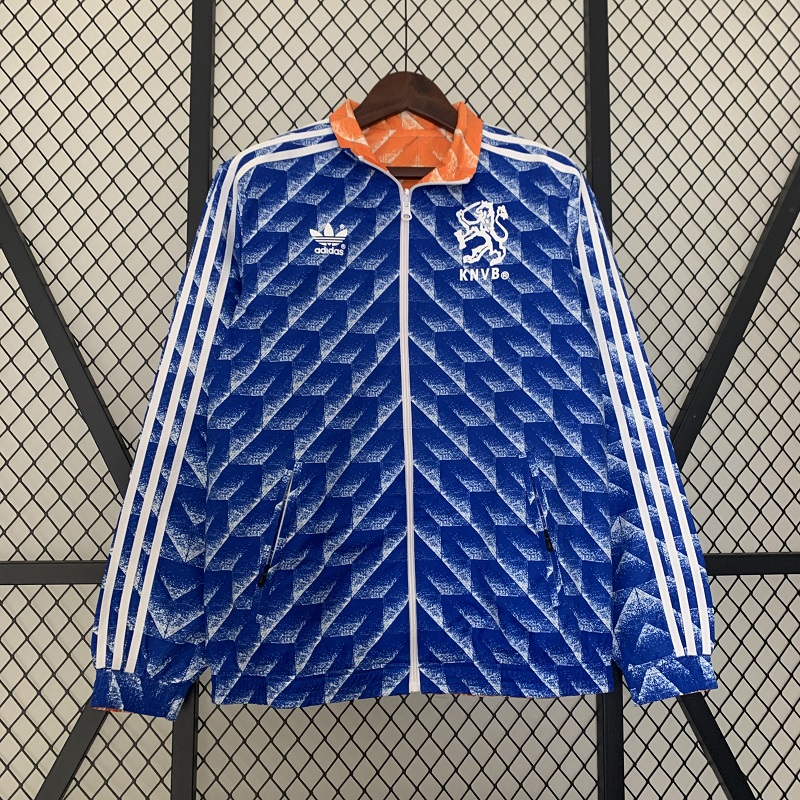Netherlands Retro Two sided windbreaker