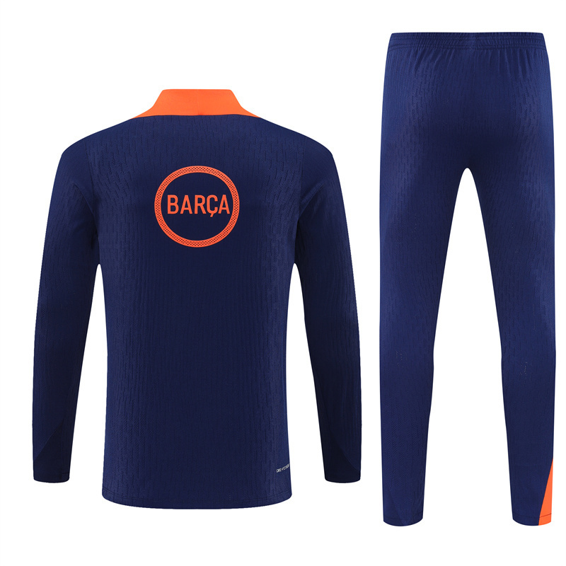 25/26 Barcelona kids training suit Royal Blue