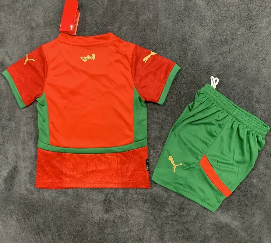 25/26 Morocco home kids kit