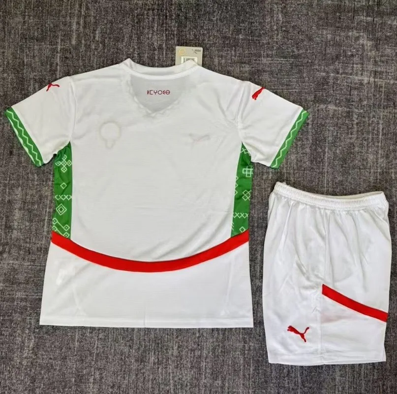 25/26 Morocco away kids kit