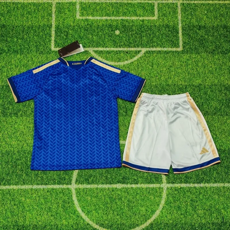 25/26 Italy home kids kit football Jersey