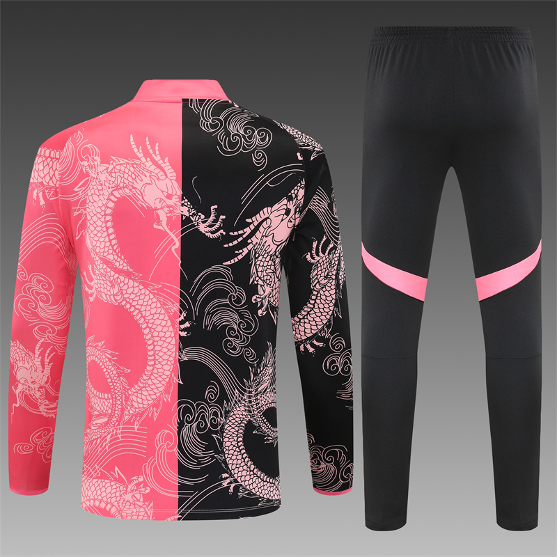 25/26 Real Madrid Kids training suit Pink Black